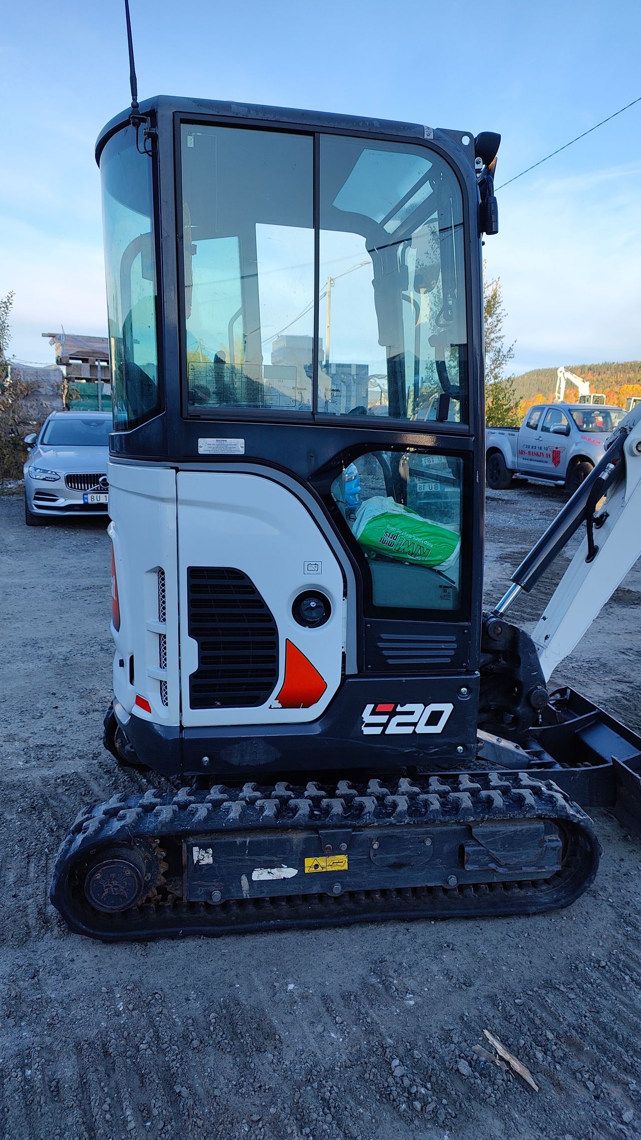 Mini pelle Bobcat E20 Année 2018